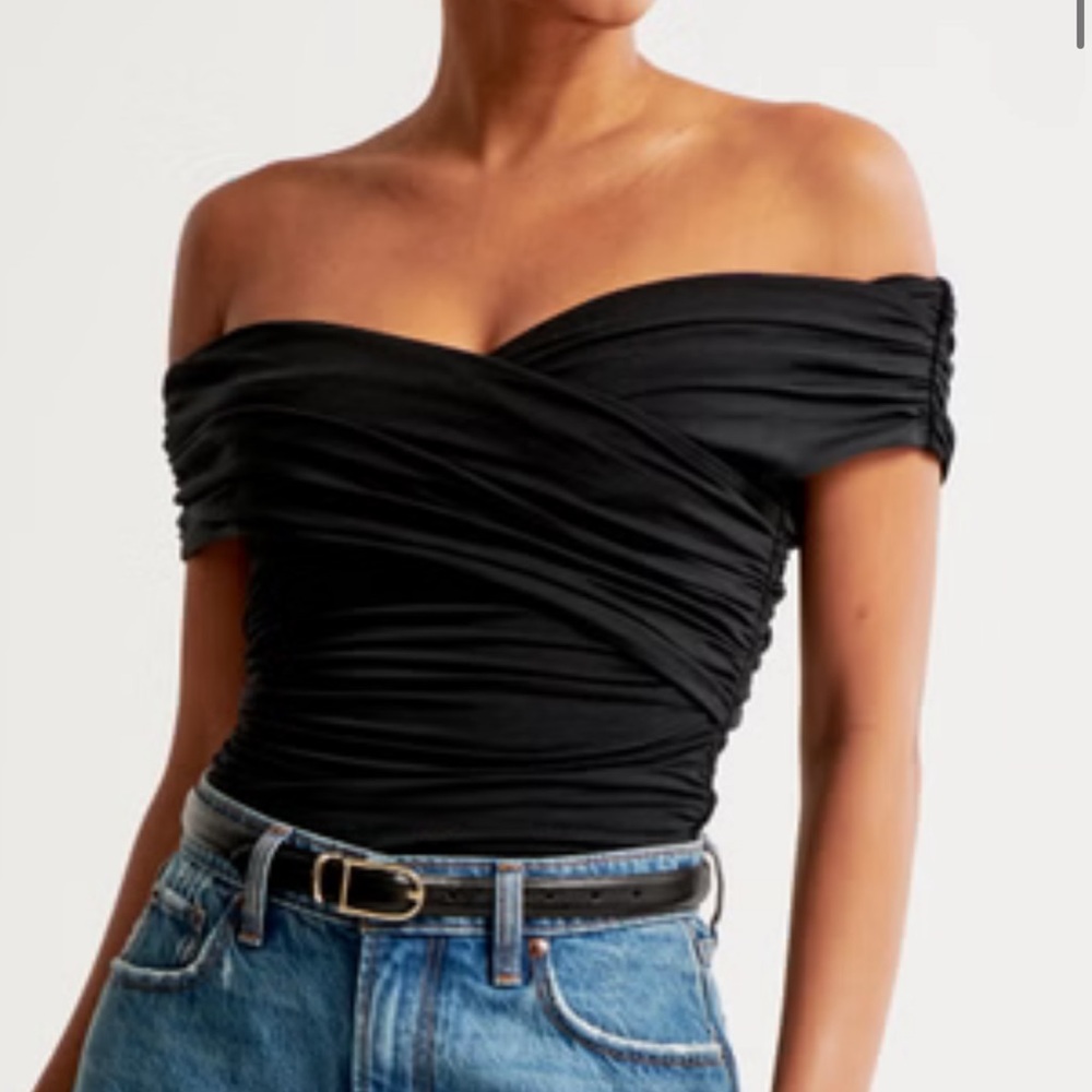 Abercrombie Black Bodysuit